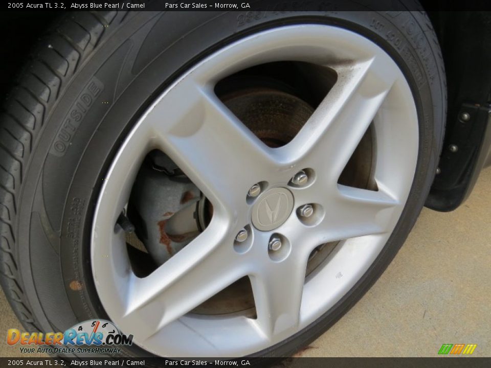 2005 Acura TL 3.2 Abyss Blue Pearl / Camel Photo #5