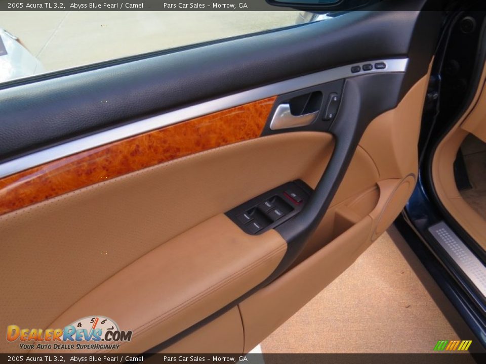 2005 Acura TL 3.2 Abyss Blue Pearl / Camel Photo #7