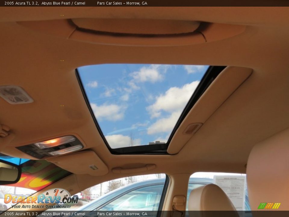 2005 Acura TL 3.2 Abyss Blue Pearl / Camel Photo #8