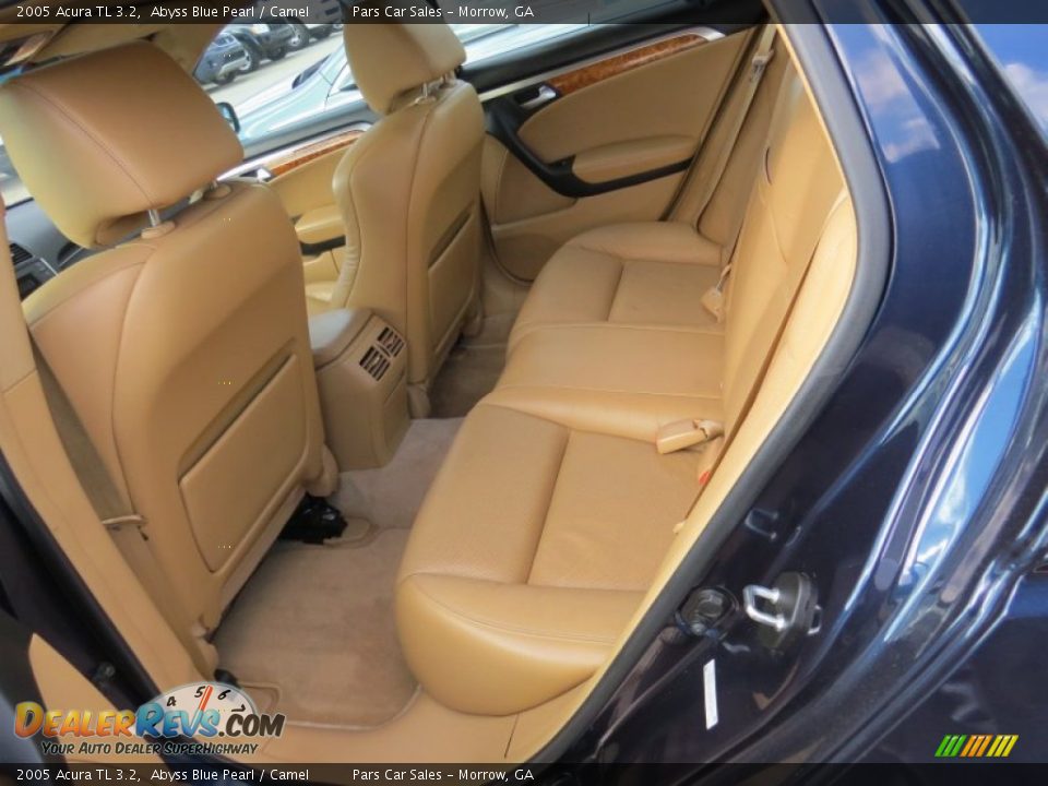 2005 Acura TL 3.2 Abyss Blue Pearl / Camel Photo #10