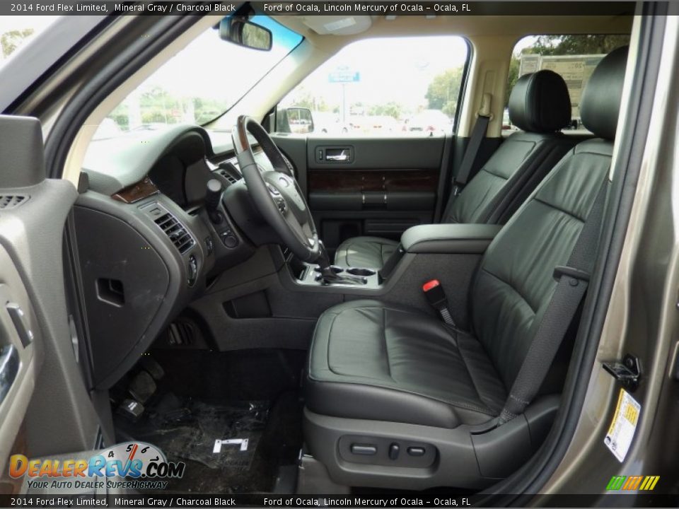 2014 Ford Flex Limited Mineral Gray / Charcoal Black Photo #5