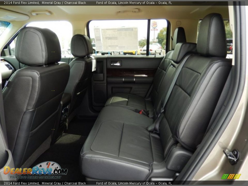 2014 Ford Flex Limited Mineral Gray / Charcoal Black Photo #6