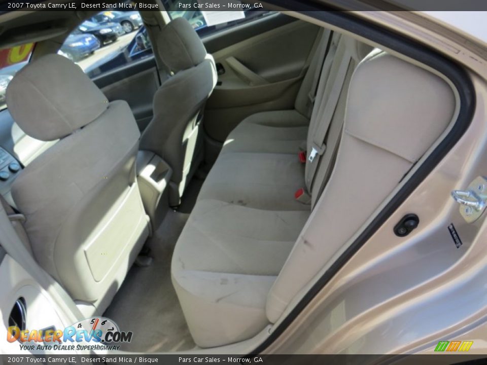 2007 Toyota Camry LE Desert Sand Mica / Bisque Photo #9