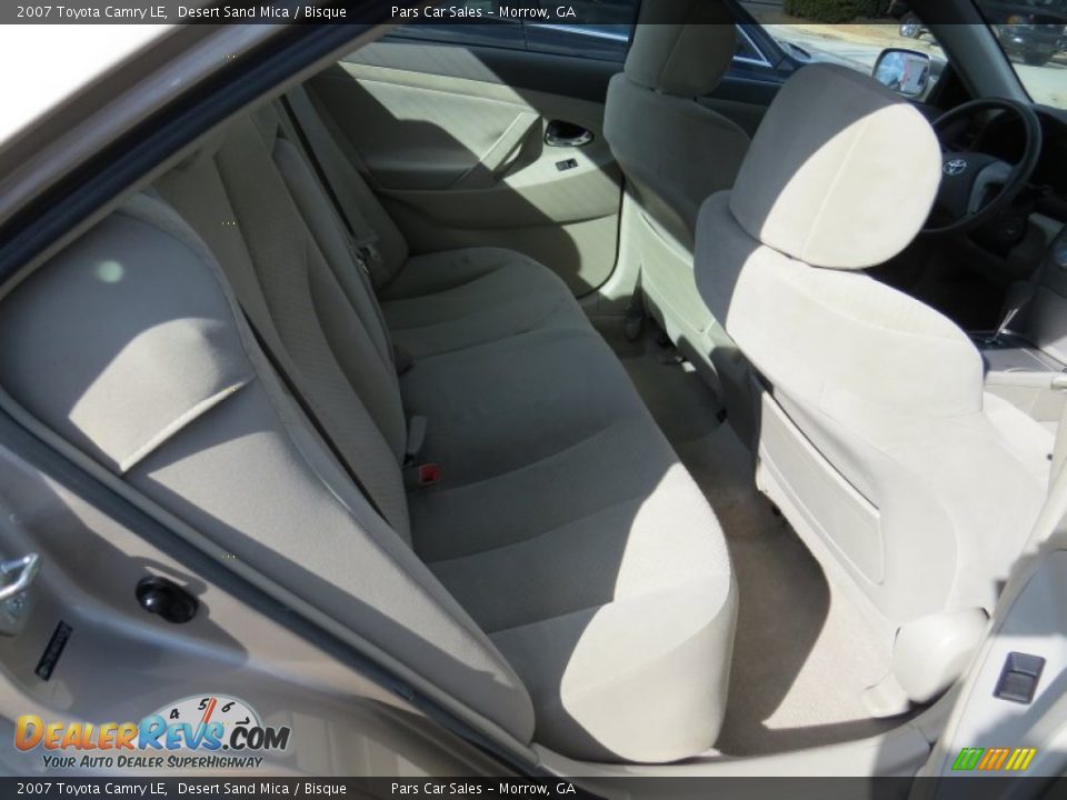 2007 Toyota Camry LE Desert Sand Mica / Bisque Photo #10