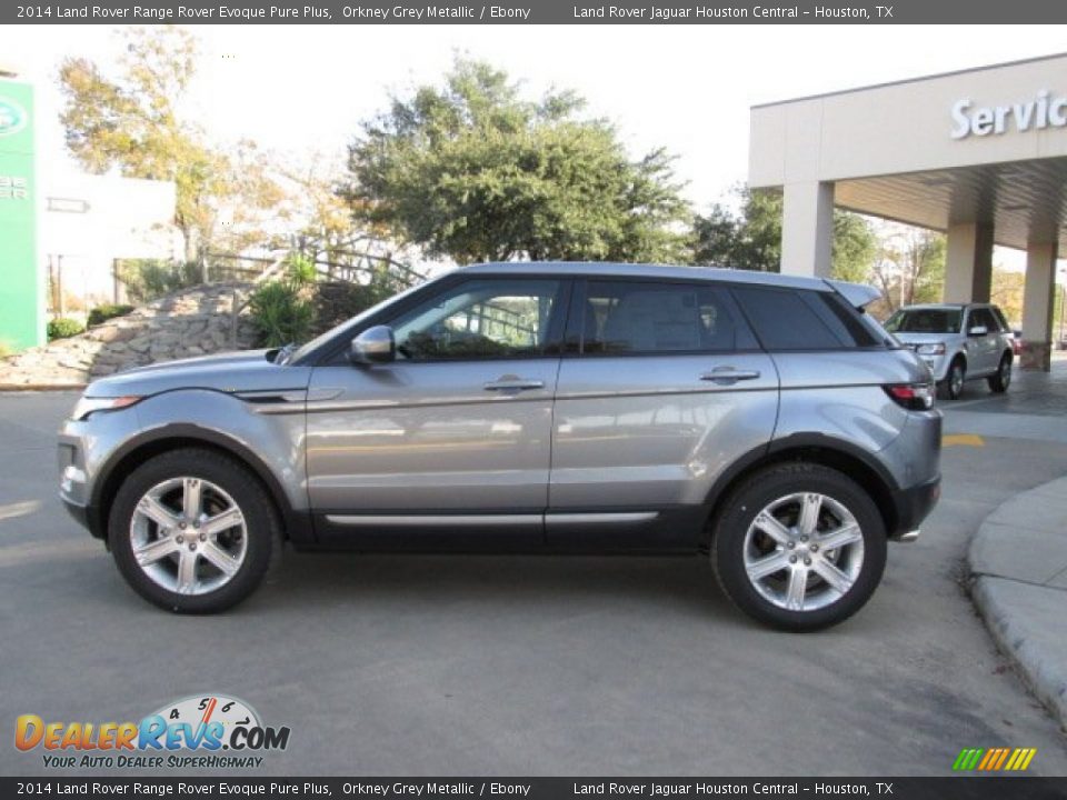 Orkney Grey Metallic 2014 Land Rover Range Rover Evoque Pure Plus Photo #7
