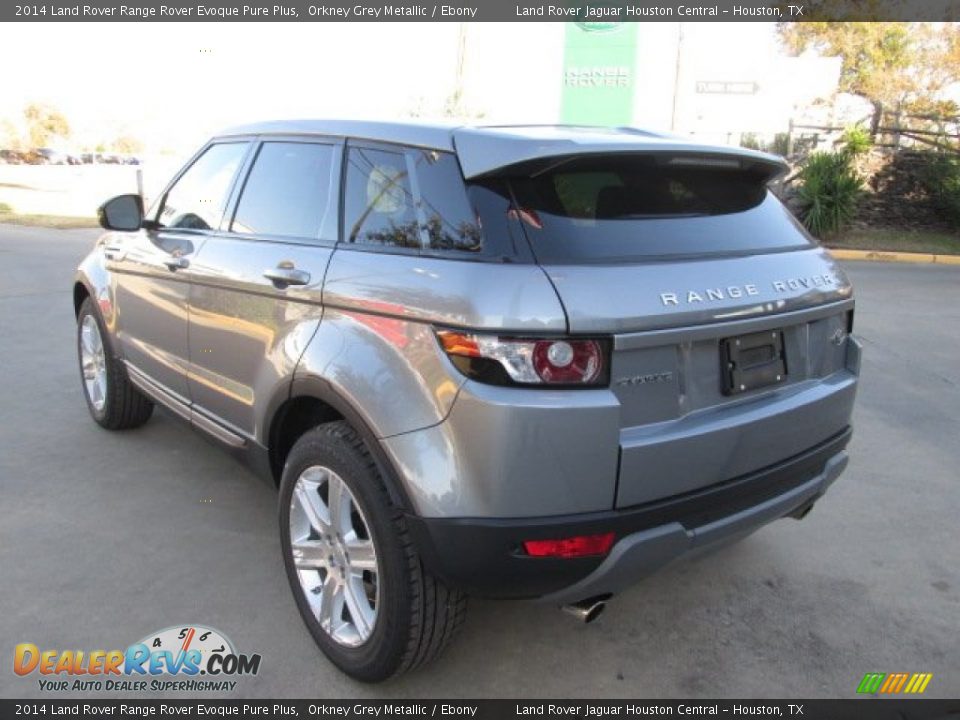 Orkney Grey Metallic 2014 Land Rover Range Rover Evoque Pure Plus Photo #8