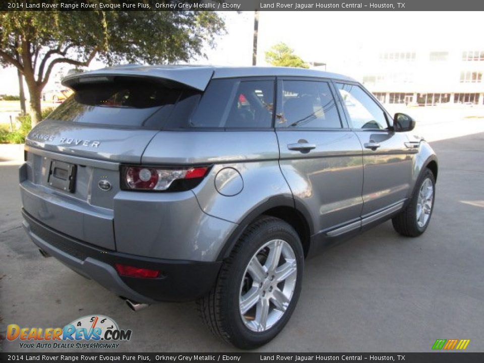 Orkney Grey Metallic 2014 Land Rover Range Rover Evoque Pure Plus Photo #11