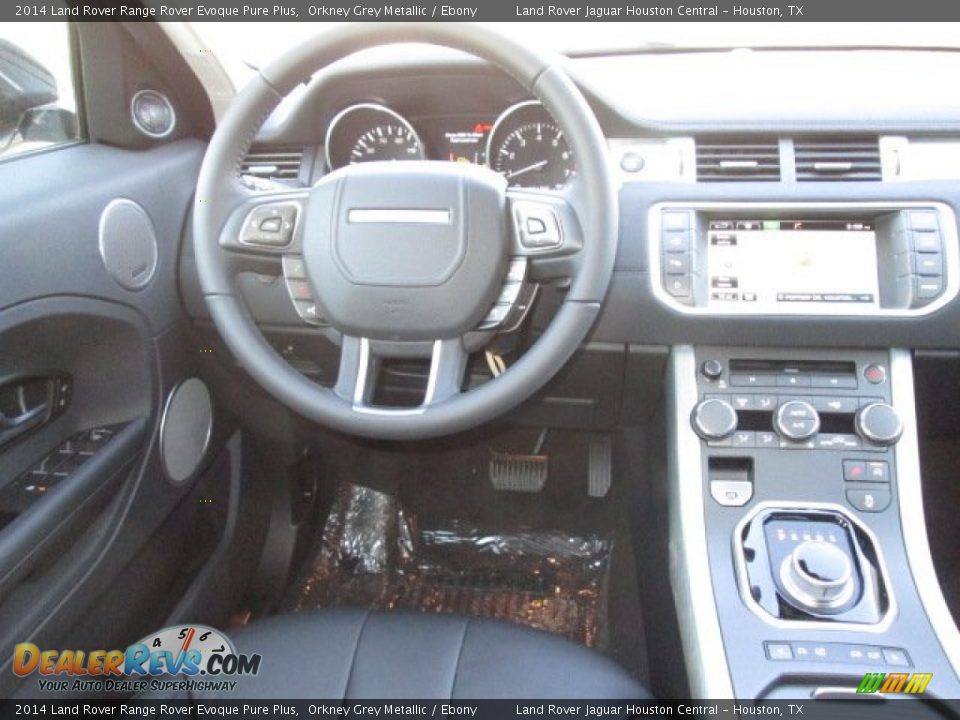 2014 Land Rover Range Rover Evoque Pure Plus Orkney Grey Metallic / Ebony Photo #13