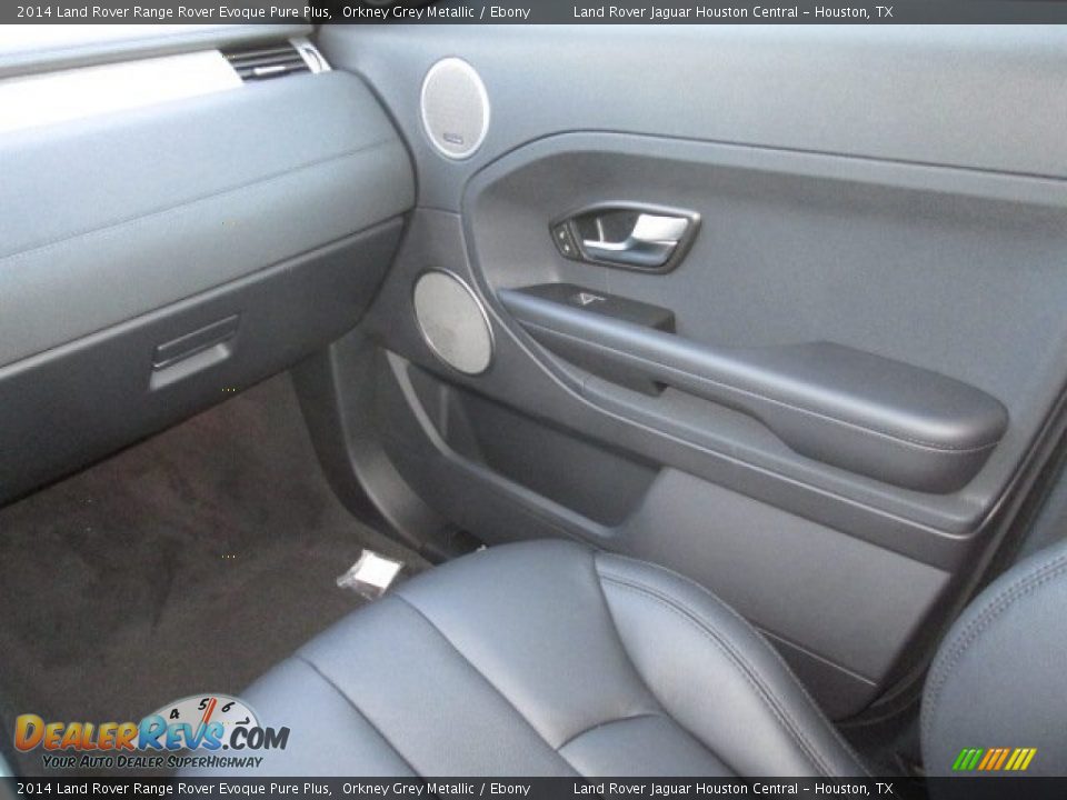 2014 Land Rover Range Rover Evoque Pure Plus Orkney Grey Metallic / Ebony Photo #14