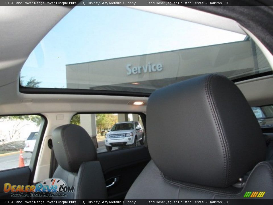 2014 Land Rover Range Rover Evoque Pure Plus Orkney Grey Metallic / Ebony Photo #16