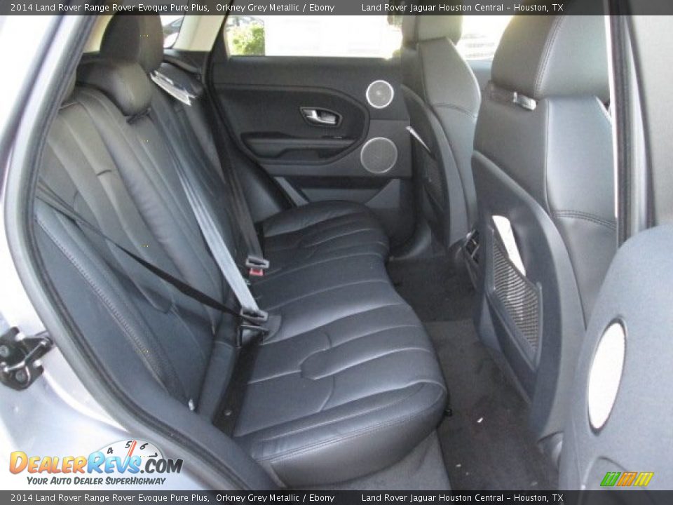 Rear Seat of 2014 Land Rover Range Rover Evoque Pure Plus Photo #17