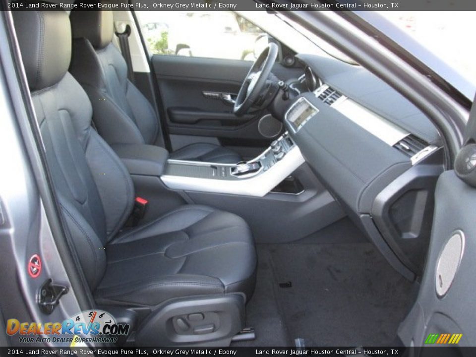 2014 Land Rover Range Rover Evoque Pure Plus Orkney Grey Metallic / Ebony Photo #18