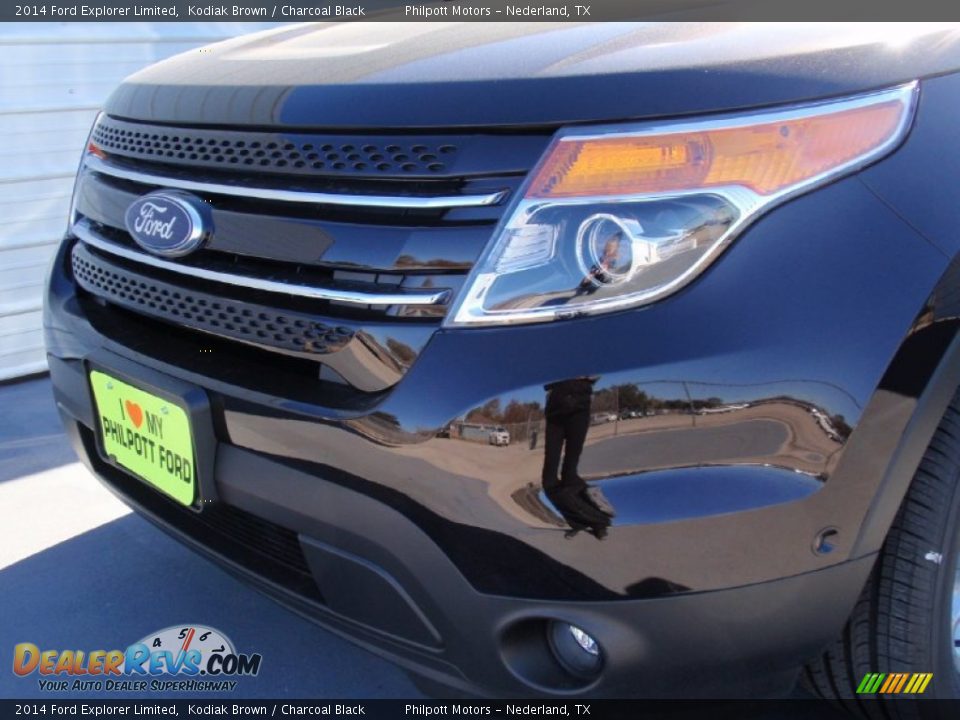 2014 Ford Explorer Limited Kodiak Brown / Charcoal Black Photo #11