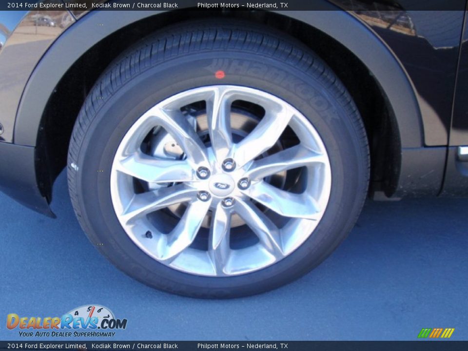 2014 Ford Explorer Limited Kodiak Brown / Charcoal Black Photo #12
