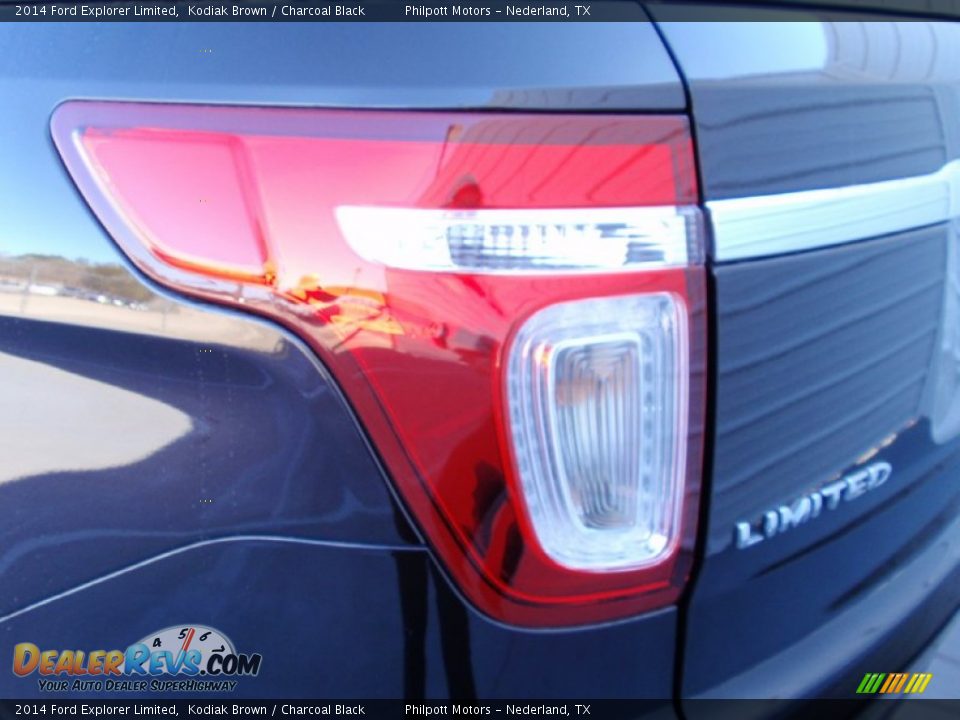 2014 Ford Explorer Limited Kodiak Brown / Charcoal Black Photo #13