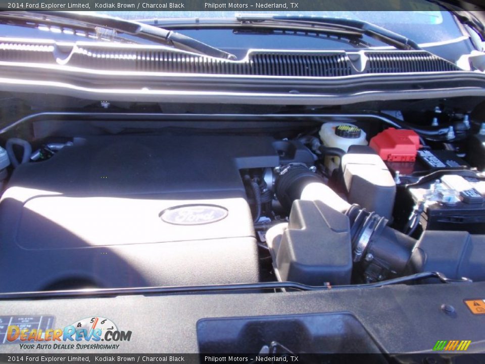 2014 Ford Explorer Limited Kodiak Brown / Charcoal Black Photo #18