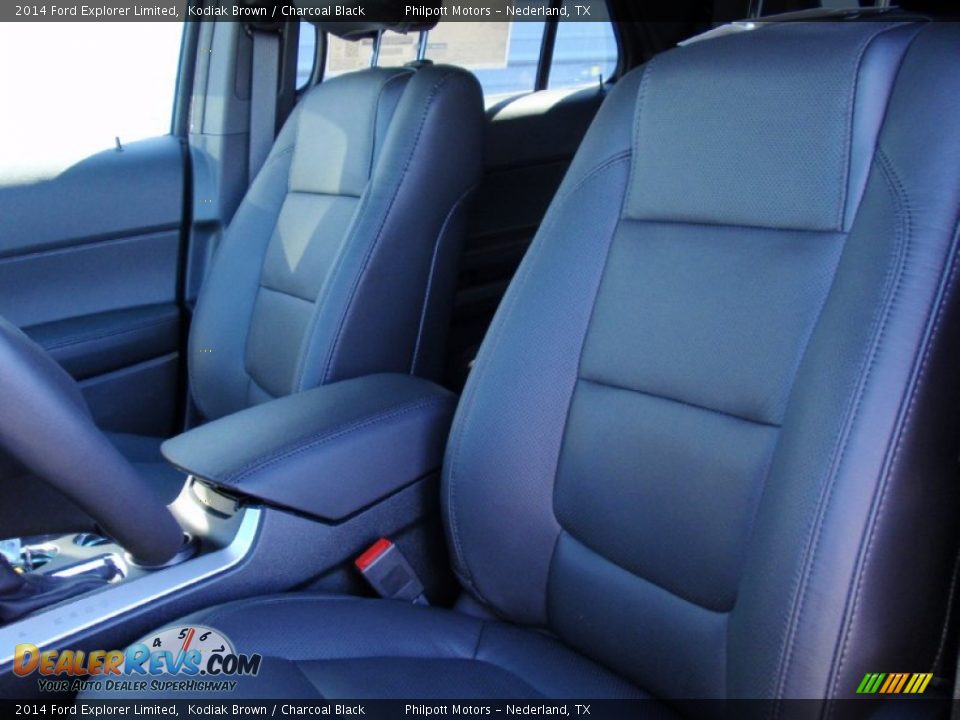 2014 Ford Explorer Limited Kodiak Brown / Charcoal Black Photo #33