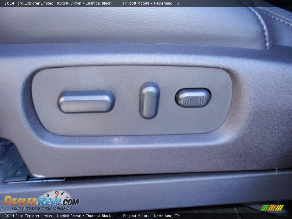 2014 Ford Explorer Limited Kodiak Brown / Charcoal Black Photo #34