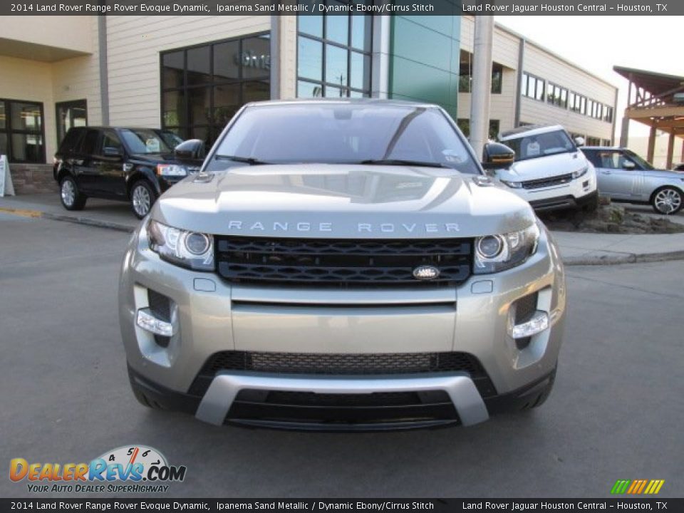 2014 Land Rover Range Rover Evoque Dynamic Ipanema Sand Metallic / Dynamic Ebony/Cirrus Stitch Photo #6