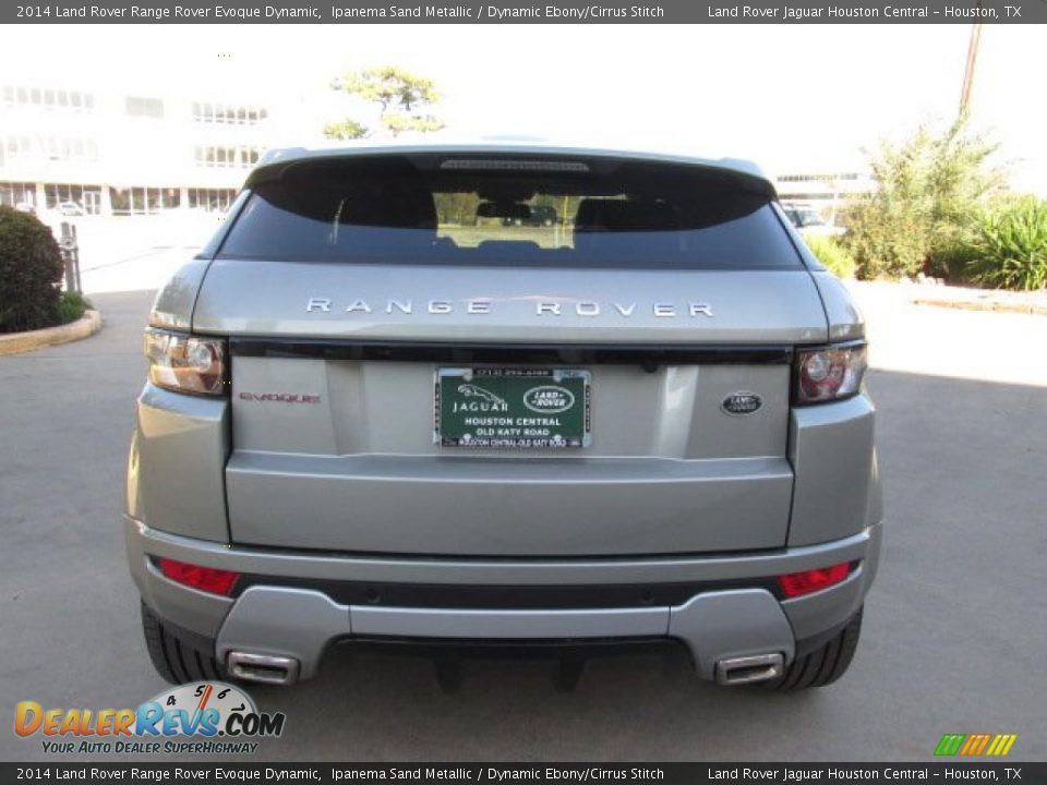 2014 Land Rover Range Rover Evoque Dynamic Ipanema Sand Metallic / Dynamic Ebony/Cirrus Stitch Photo #9