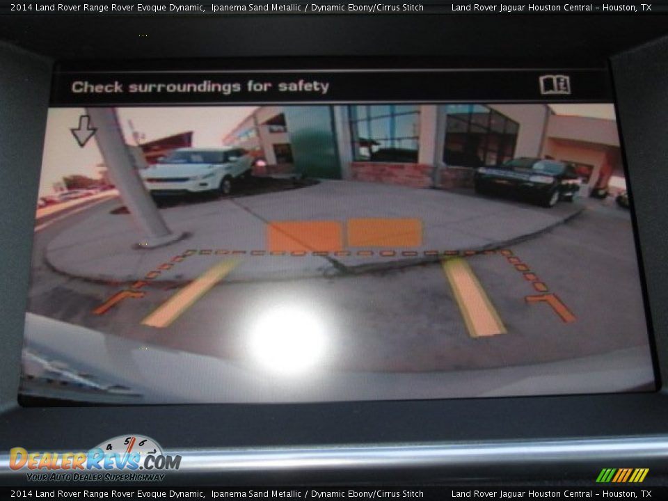 2014 Land Rover Range Rover Evoque Dynamic Ipanema Sand Metallic / Dynamic Ebony/Cirrus Stitch Photo #19