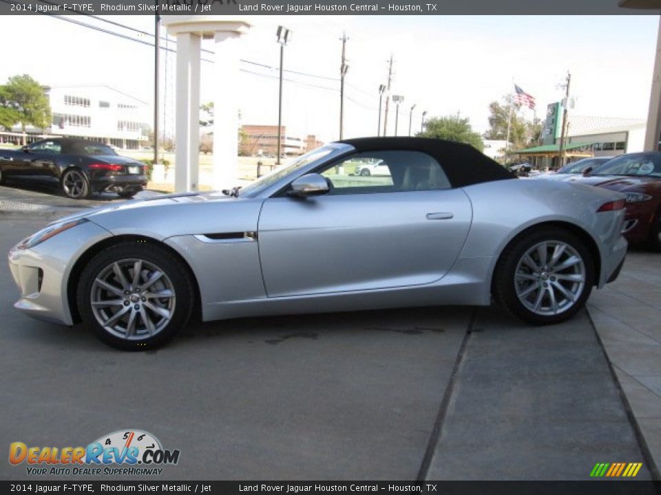Rhodium Silver Metallic 2014 Jaguar F-TYPE  Photo #4