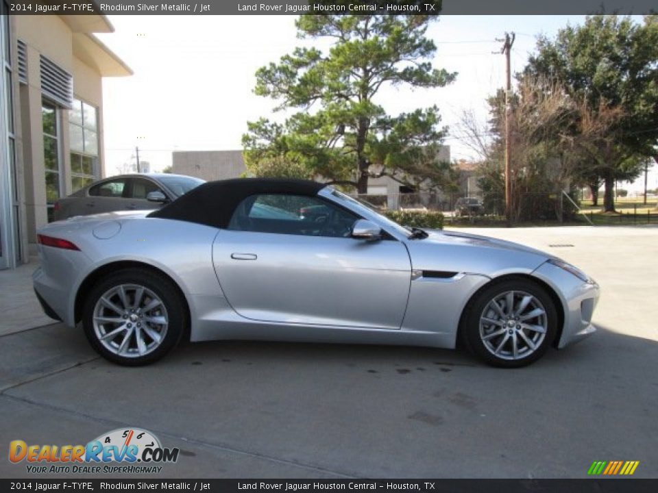 Rhodium Silver Metallic 2014 Jaguar F-TYPE  Photo #8