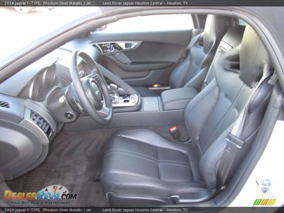 Jet Interior - 2014 Jaguar F-TYPE  Photo #9
