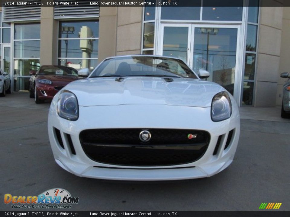 Polaris White 2014 Jaguar F-TYPE S Photo #6