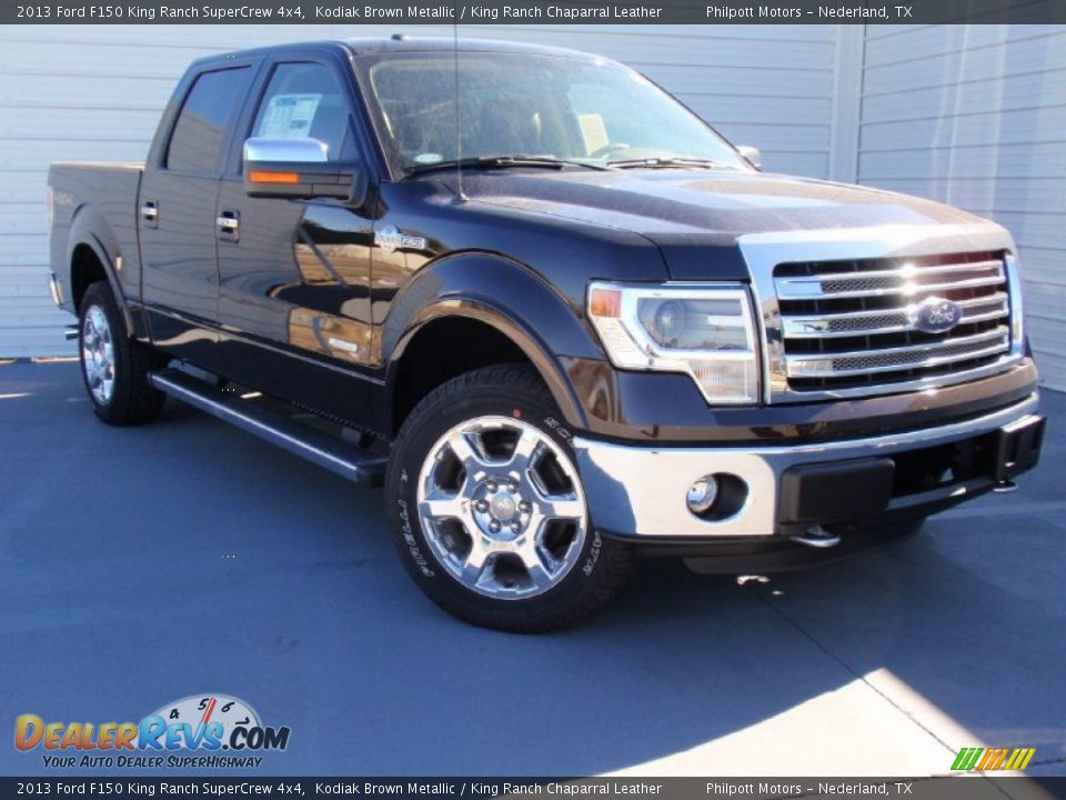 2013 Ford F150 King Ranch SuperCrew 4x4 Kodiak Brown Metallic / King Ranch Chaparral Leather Photo #2