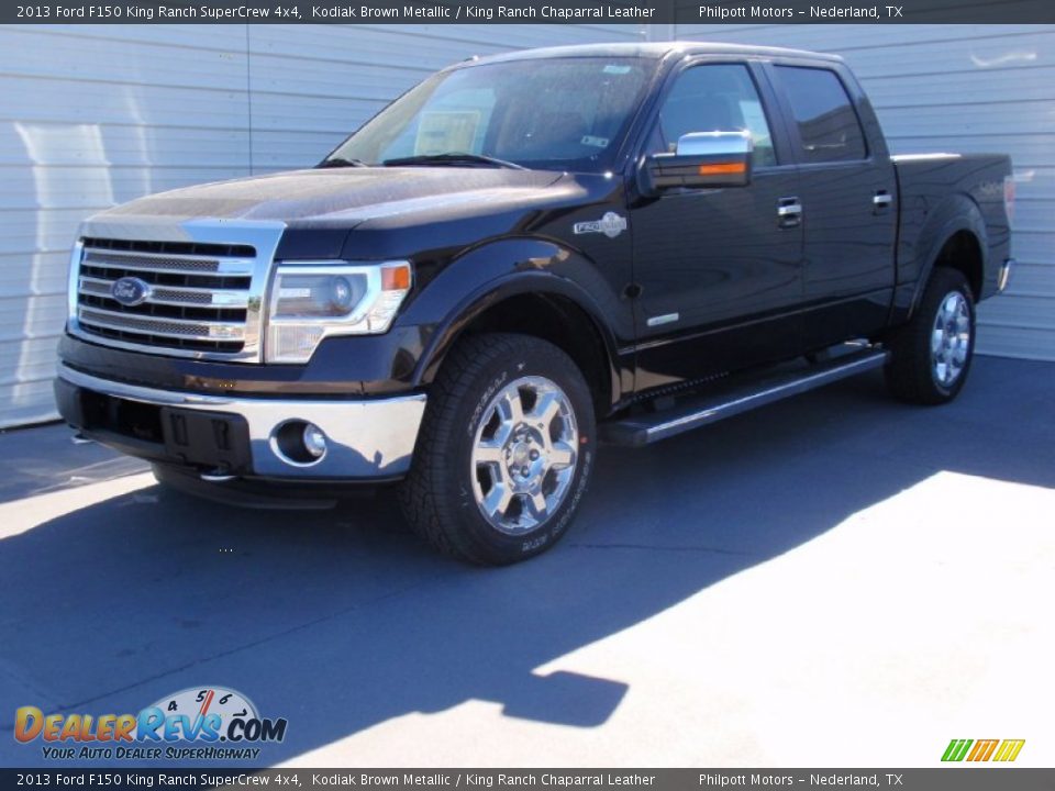 2013 Ford F150 King Ranch SuperCrew 4x4 Kodiak Brown Metallic / King Ranch Chaparral Leather Photo #7