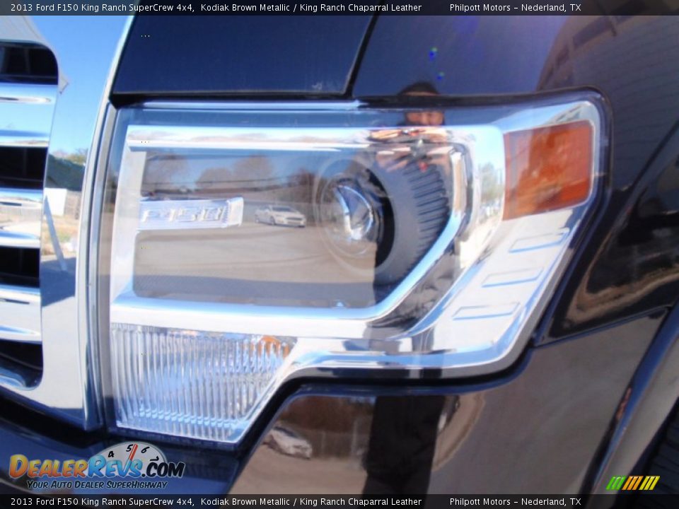 2013 Ford F150 King Ranch SuperCrew 4x4 Kodiak Brown Metallic / King Ranch Chaparral Leather Photo #9