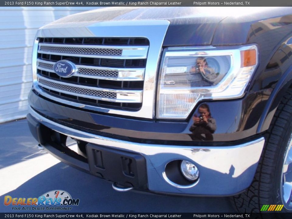 2013 Ford F150 King Ranch SuperCrew 4x4 Kodiak Brown Metallic / King Ranch Chaparral Leather Photo #11