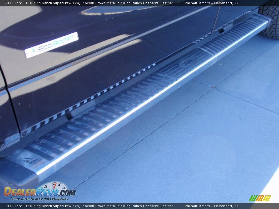 2013 Ford F150 King Ranch SuperCrew 4x4 Kodiak Brown Metallic / King Ranch Chaparral Leather Photo #15