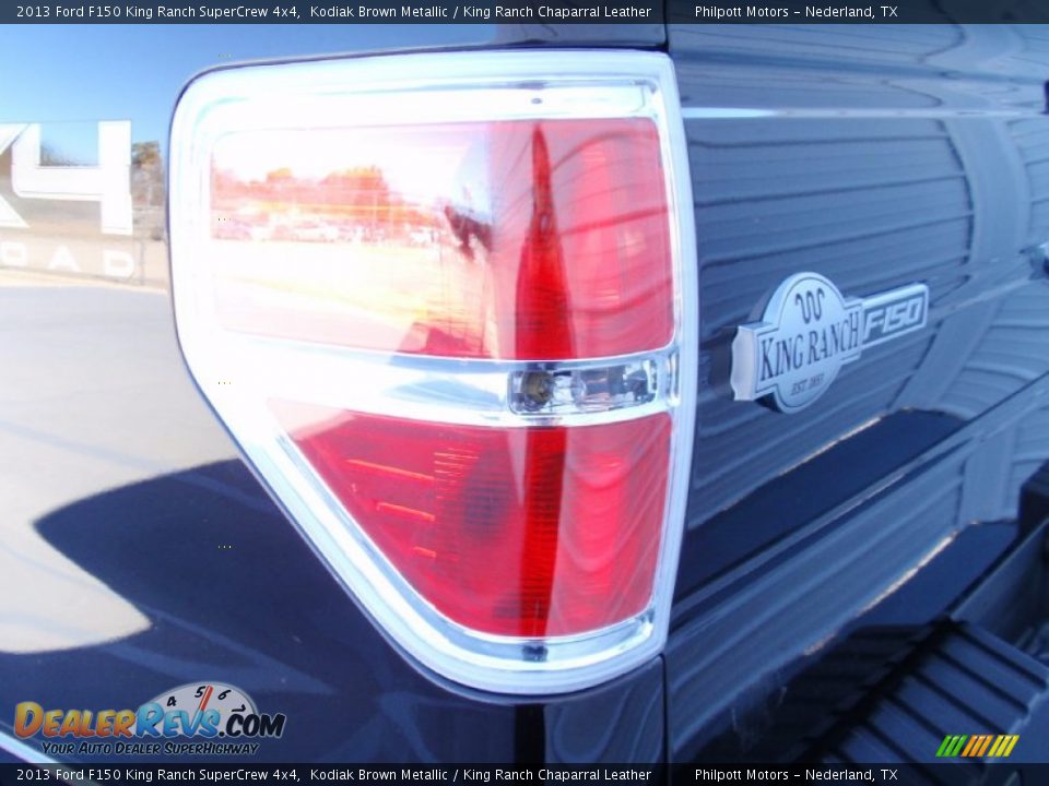 2013 Ford F150 King Ranch SuperCrew 4x4 Kodiak Brown Metallic / King Ranch Chaparral Leather Photo #18