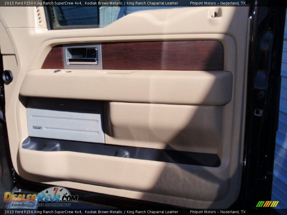 2013 Ford F150 King Ranch SuperCrew 4x4 Kodiak Brown Metallic / King Ranch Chaparral Leather Photo #22