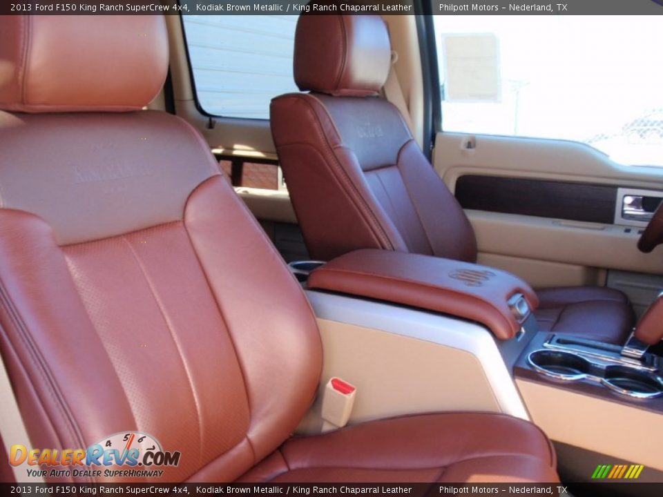 2013 Ford F150 King Ranch SuperCrew 4x4 Kodiak Brown Metallic / King Ranch Chaparral Leather Photo #24
