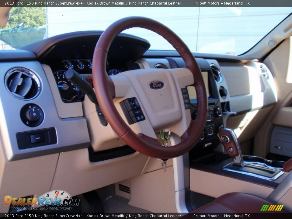 2013 Ford F150 King Ranch SuperCrew 4x4 Kodiak Brown Metallic / King Ranch Chaparral Leather Photo #29
