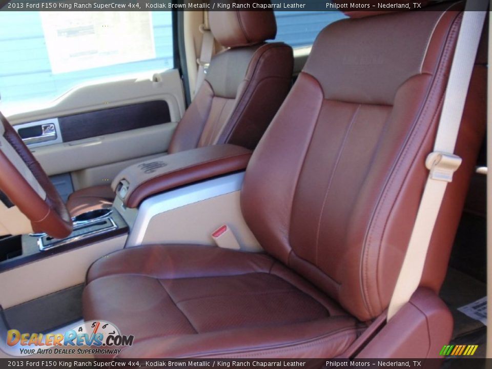 2013 Ford F150 King Ranch SuperCrew 4x4 Kodiak Brown Metallic / King Ranch Chaparral Leather Photo #30
