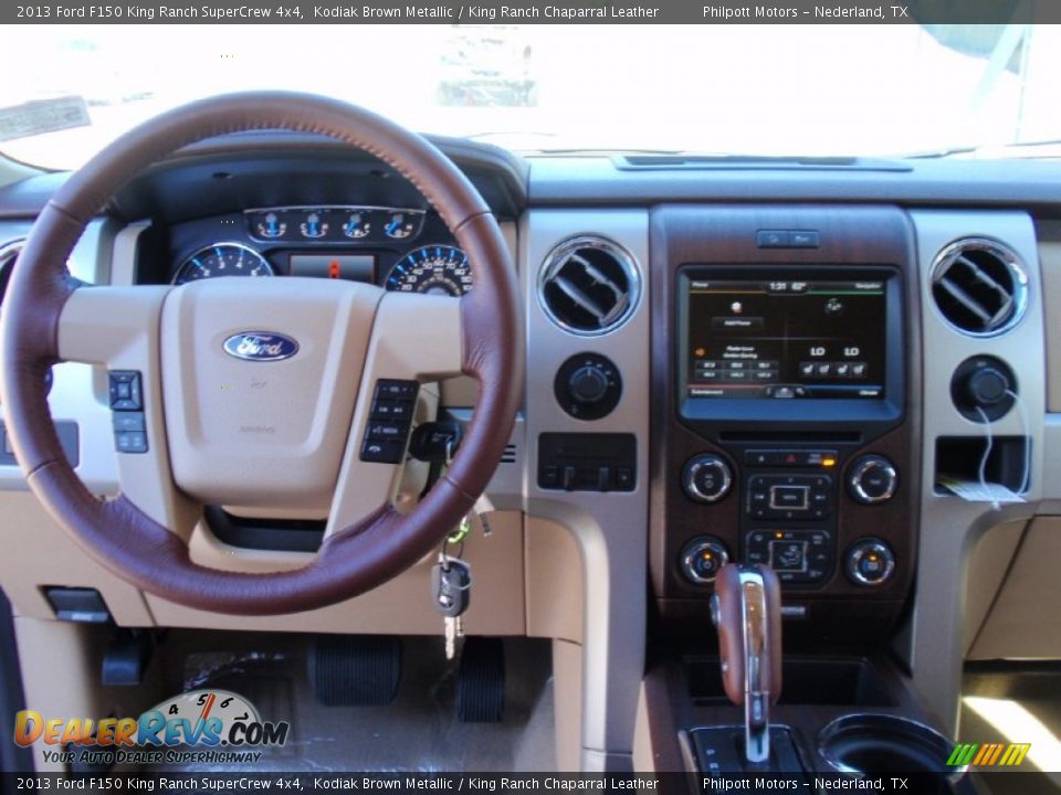 2013 Ford F150 King Ranch SuperCrew 4x4 Kodiak Brown Metallic / King Ranch Chaparral Leather Photo #33