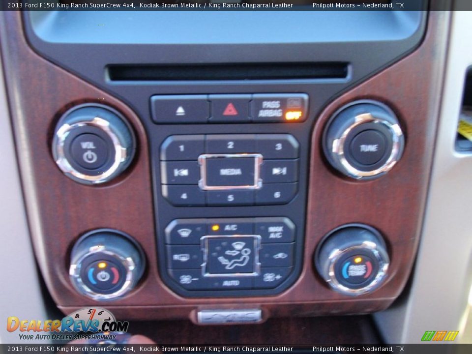 2013 Ford F150 King Ranch SuperCrew 4x4 Kodiak Brown Metallic / King Ranch Chaparral Leather Photo #35