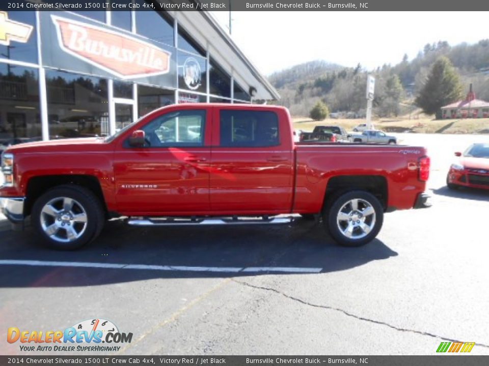 2014 Chevrolet Silverado 1500 LT Crew Cab 4x4 Victory Red / Jet Black Photo #1
