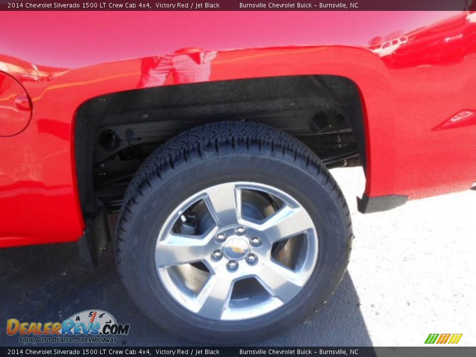 2014 Chevrolet Silverado 1500 LT Crew Cab 4x4 Victory Red / Jet Black Photo #2