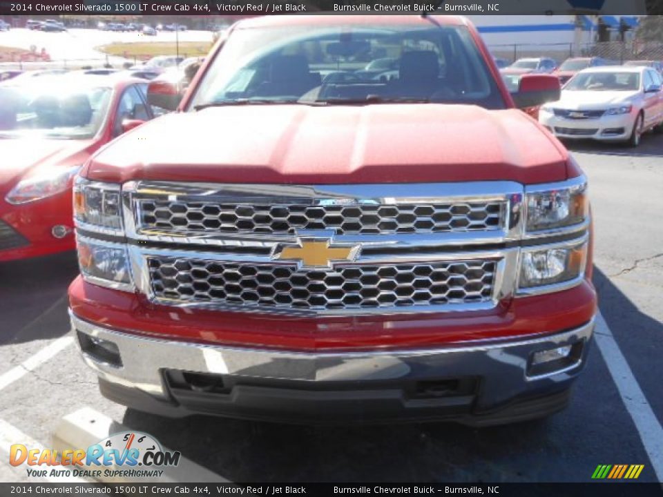 2014 Chevrolet Silverado 1500 LT Crew Cab 4x4 Victory Red / Jet Black Photo #5