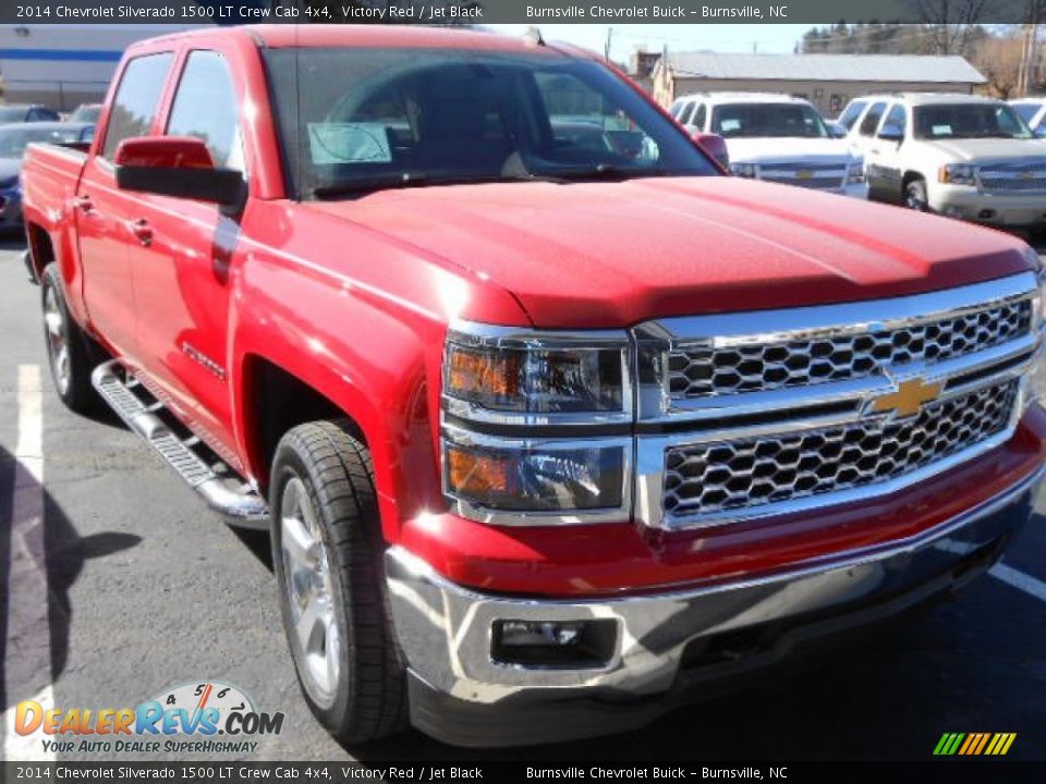 2014 Chevrolet Silverado 1500 LT Crew Cab 4x4 Victory Red / Jet Black Photo #6