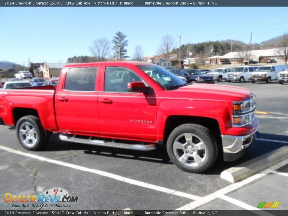 2014 Chevrolet Silverado 1500 LT Crew Cab 4x4 Victory Red / Jet Black Photo #7