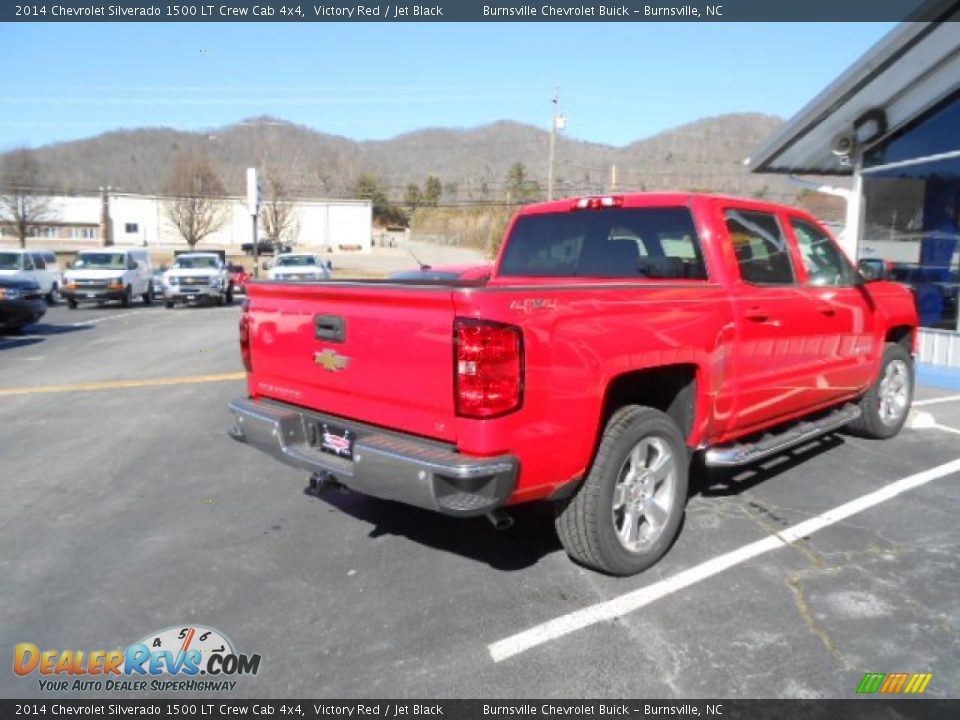 2014 Chevrolet Silverado 1500 LT Crew Cab 4x4 Victory Red / Jet Black Photo #8