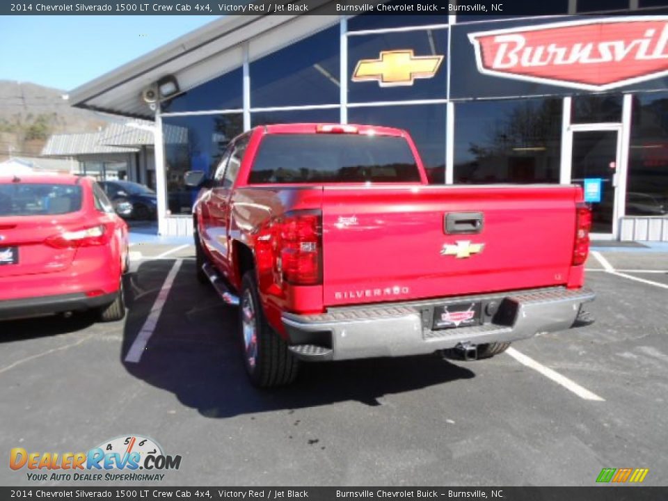 2014 Chevrolet Silverado 1500 LT Crew Cab 4x4 Victory Red / Jet Black Photo #9