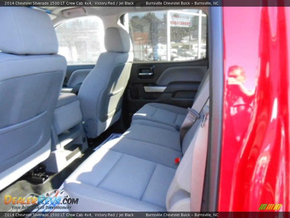 2014 Chevrolet Silverado 1500 LT Crew Cab 4x4 Victory Red / Jet Black Photo #12