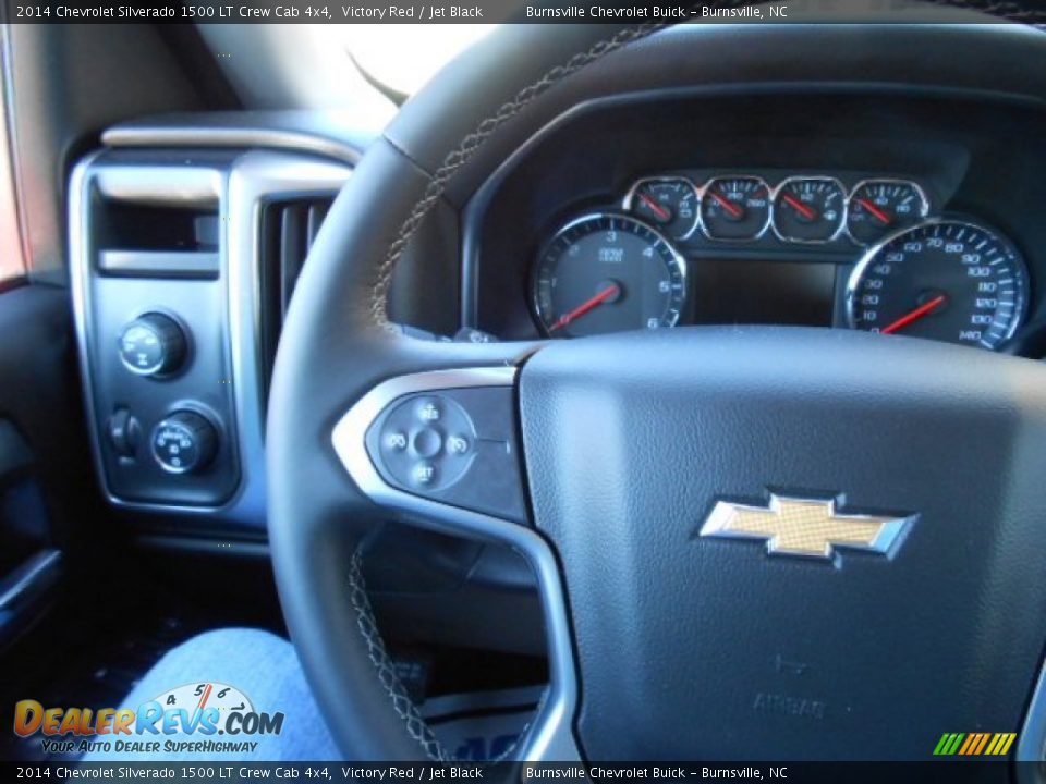 2014 Chevrolet Silverado 1500 LT Crew Cab 4x4 Victory Red / Jet Black Photo #14